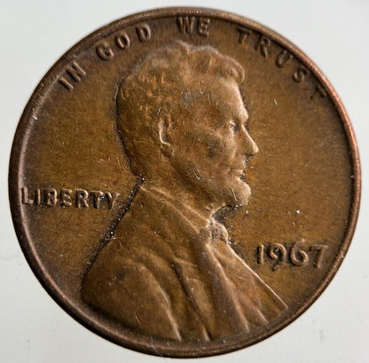 1967 Lincoln 1 Cent Coin | Fine Collectable Grade