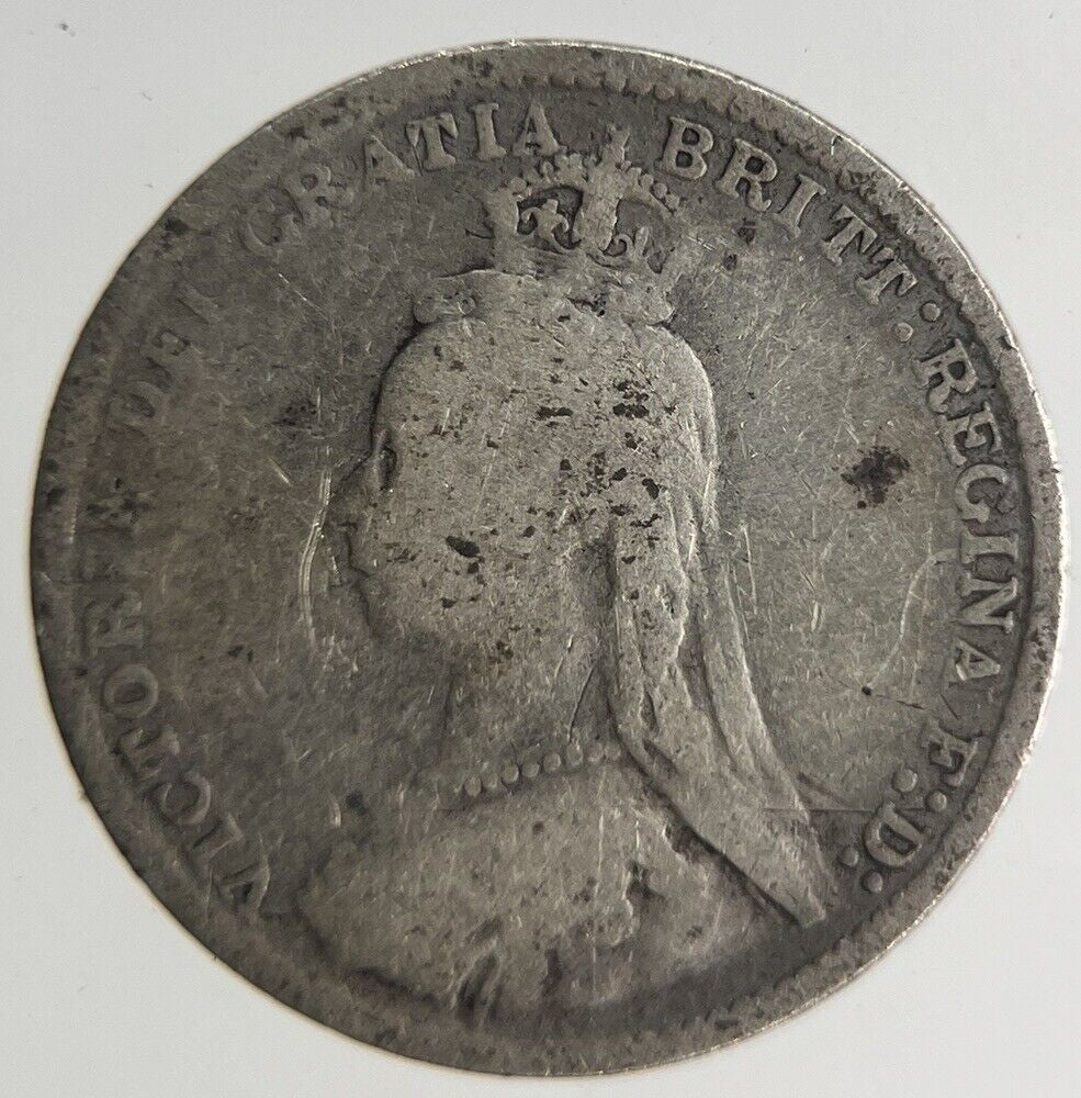 1889 Victoria Threepence Silver Coin | Collectable Grade