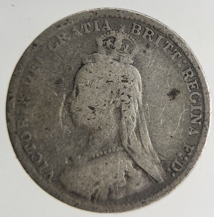 1889 Victoria Threepence Silver Coin | Collectable Grade