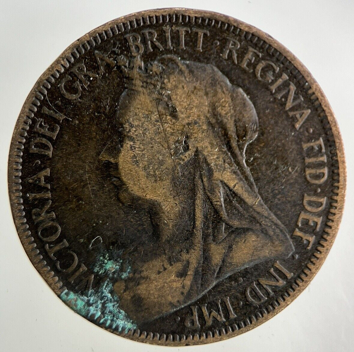 1897 Victoria Half - Penny Coin | Collectable Grade