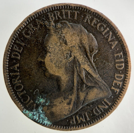 1897 Victoria Half - Penny Coin | Collectable Grade