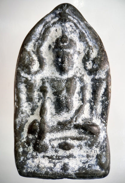 Old Thailand Thai Buddha Charm Metal Statue Amulet | Height 5.5cm
