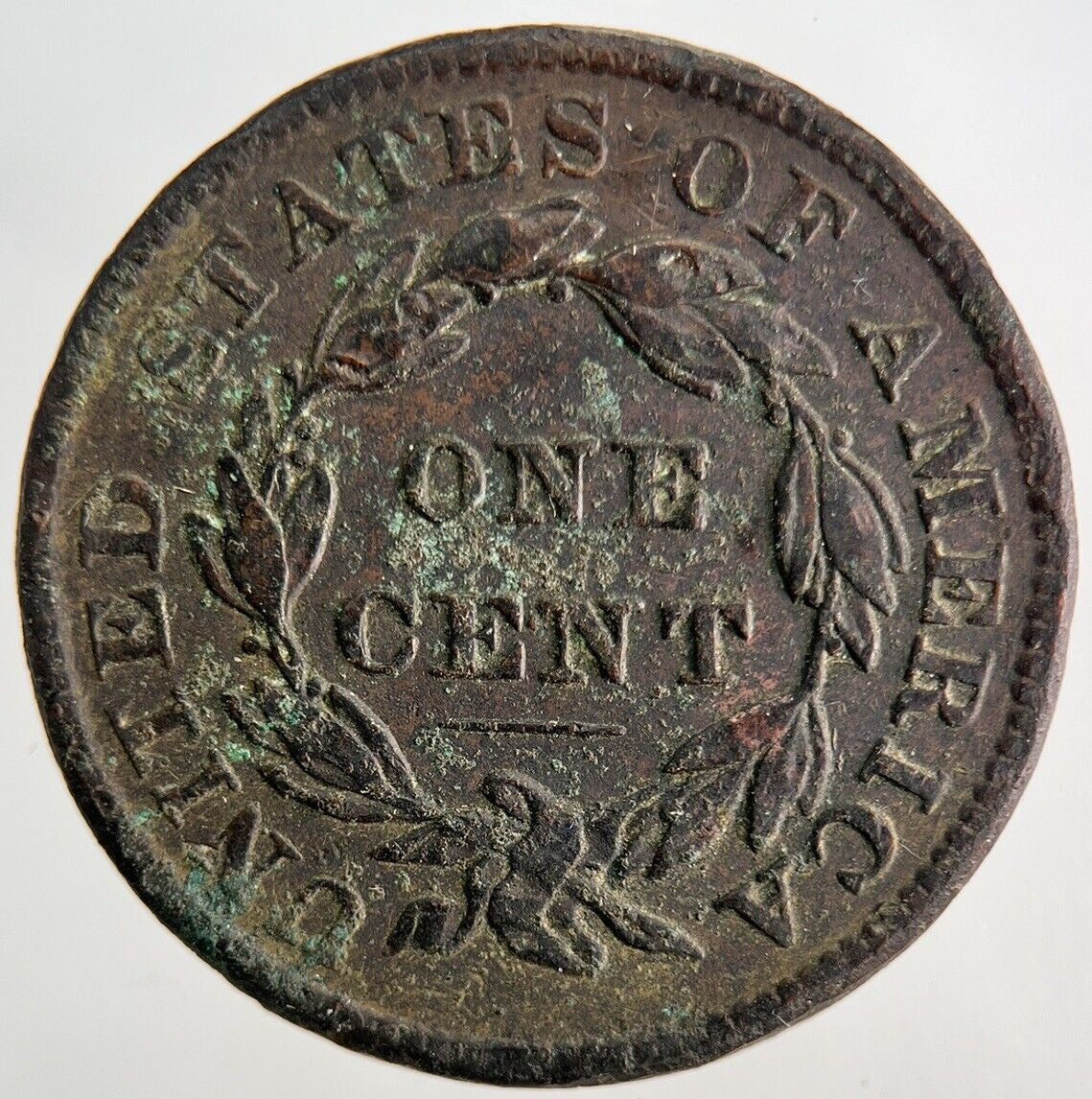 1837 US USA Large 1 One Cent Coin | Fine Collectable Grade
