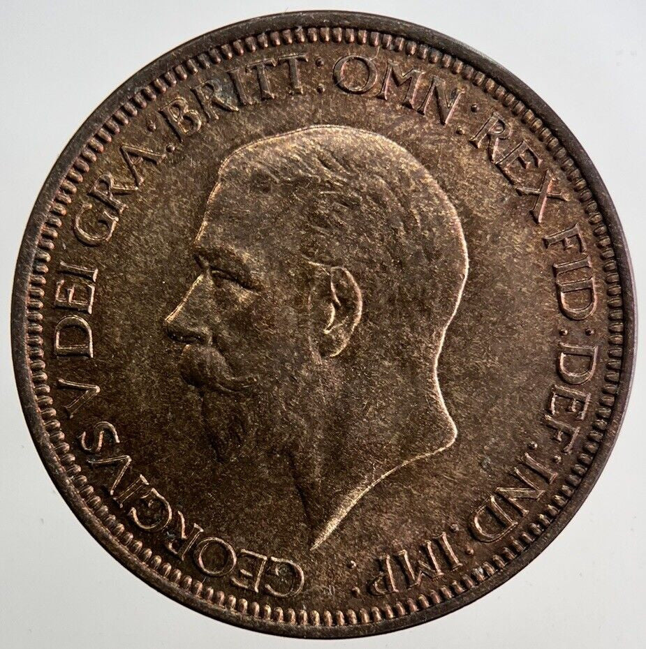 1934 George V Half - Penny Coin | Very High Grade