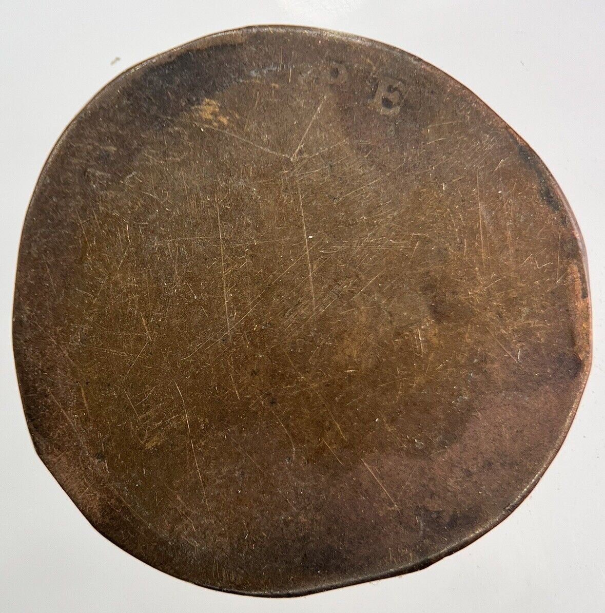 British Victoria Half - Penny Coin | Worn Grade