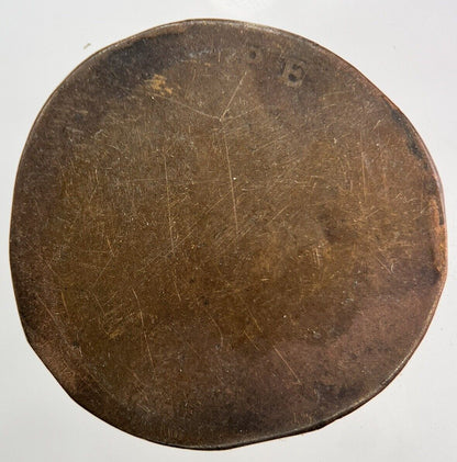 British Victoria Half - Penny Coin | Worn Grade