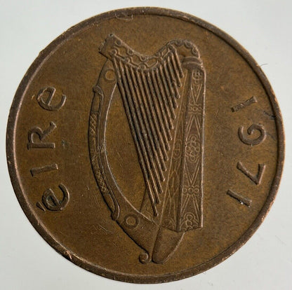 1971 Irish 1p One - Pence Coin | Fine Collectable Grade