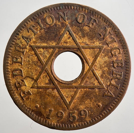 1959 Nigeria One Penny Coin | Very High Grade | a7577