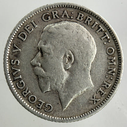 1915 George V Sixpence Silver Coin | Fine Collectable Grade