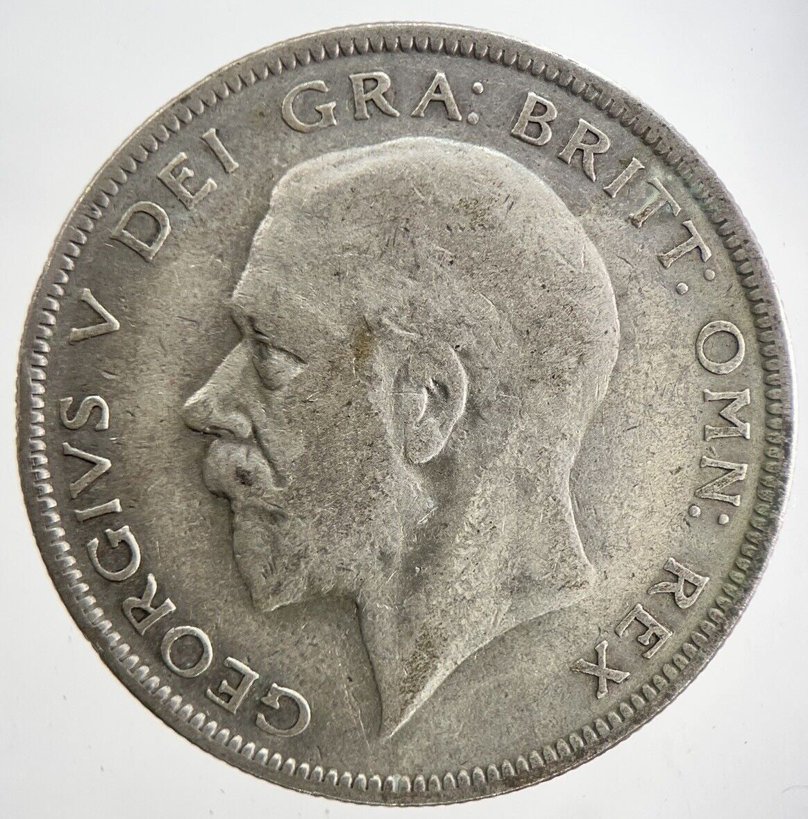 1928 George V Half - Crown Silver Coin | Fine Collectable Grade