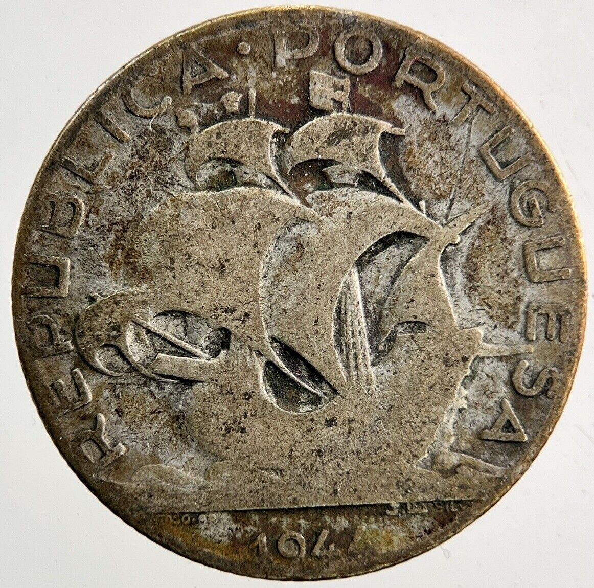 1944 Portugal 2.5 Escudos Silver Coin | Collectable Grade