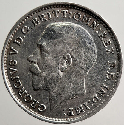 1917 George V Threepence Silver Coin | Very High Grade | a3591
