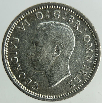 1937 George VI Threepence Silver Coin | Fine Collectable Grade