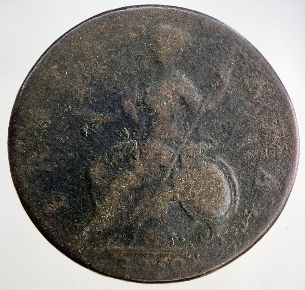 1759 George II 2nd Half - Penny Coin | Collectable Grade