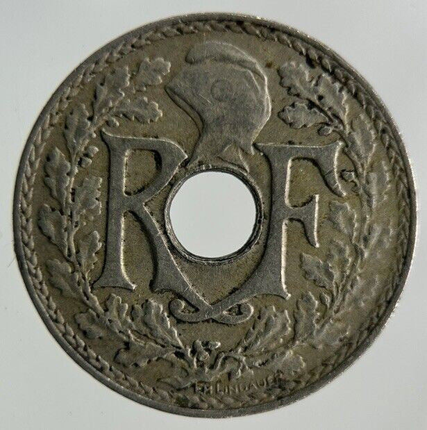 1933 France 5 Centimes Coin | Fine Collectable Grade
