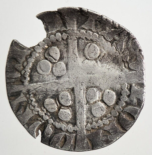 1279 - 1307 Edward I 1st Medieval Hammered Silver Penny Coin | a6597