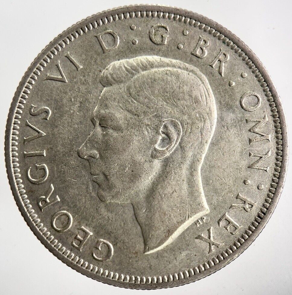 1945 George VI Silver Half - Crown Coin | Fine Collectable Grade