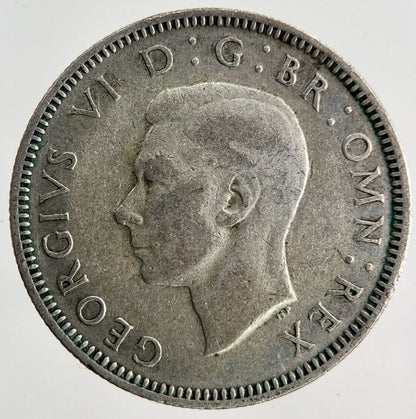 1944 George VI Shilling Silver Coin | Fine Collectable Grade