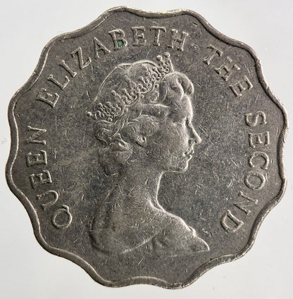 1975 Hong Kong 2 Dollars Coin | Fine Collectable Grade