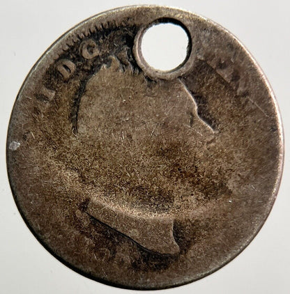 1837 William IV Four - Pence Silver Coin | Fair Grade | a3720