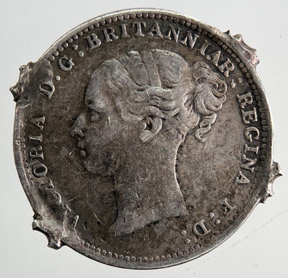 1886 Victoria Threepence Silver Coin | Very High Grade