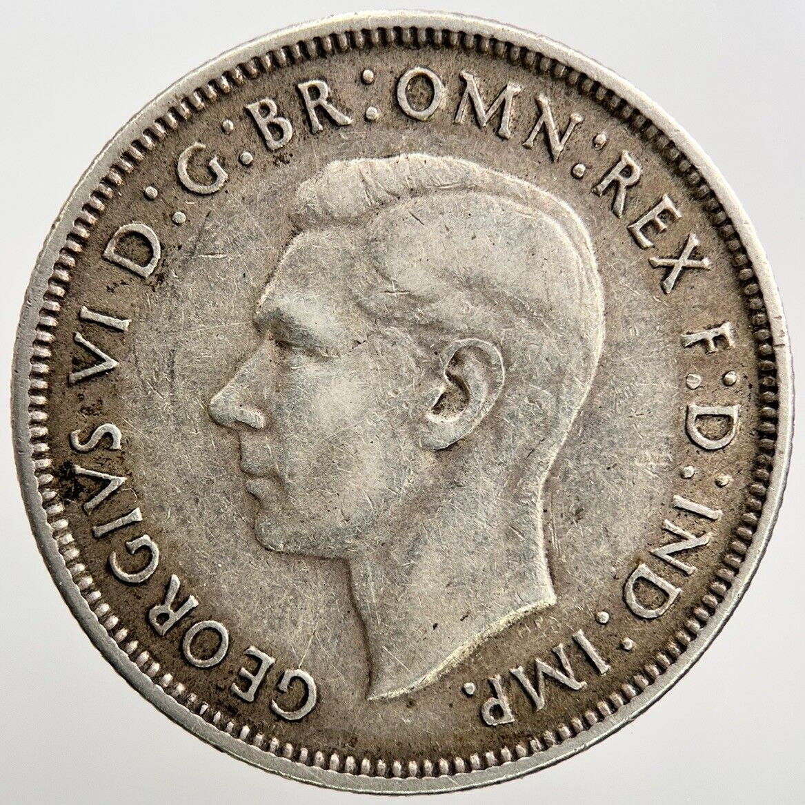 1942 - S Australia Florin Silver Coin | Fine Collectable Grade | a243
