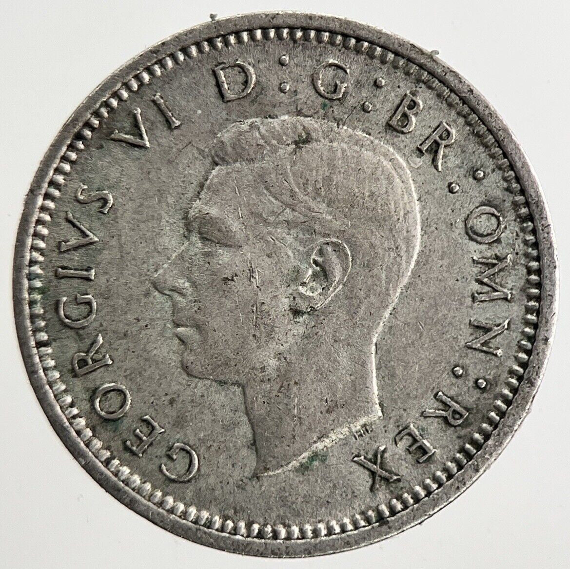 1940 George VI Threepence Silver Coin | Fine Collectable Grade