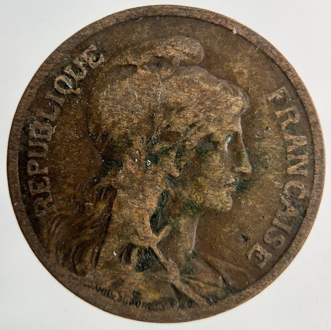 1900 France 5 Centimes Coin | Collectable Grade