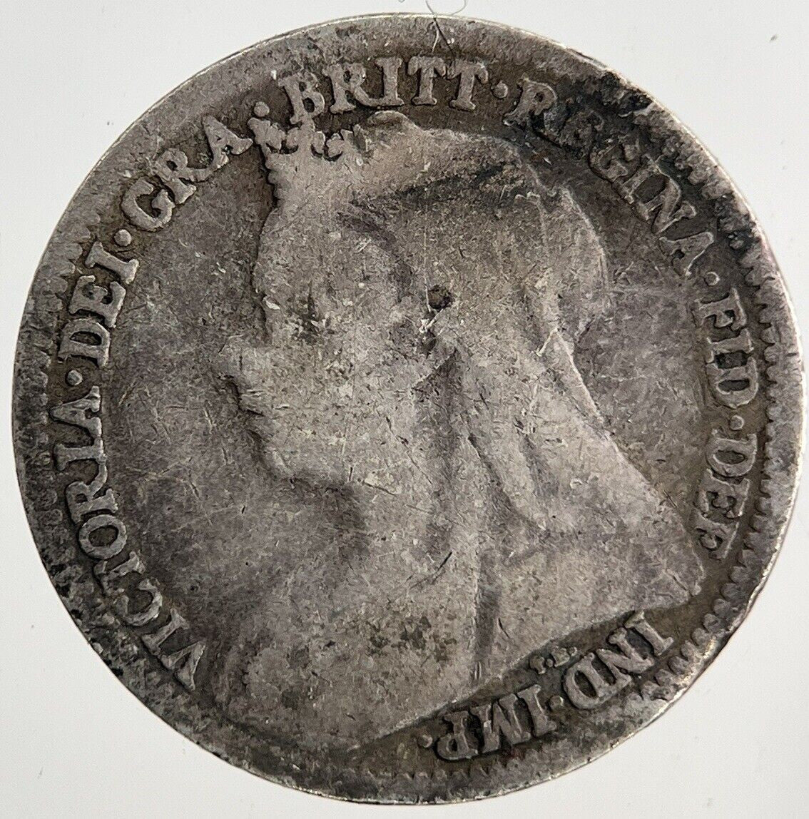 1900 Victoria Threepence Silver Coin | Collectable Grade