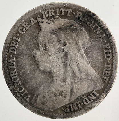 1900 Victoria Threepence Silver Coin | Collectable Grade
