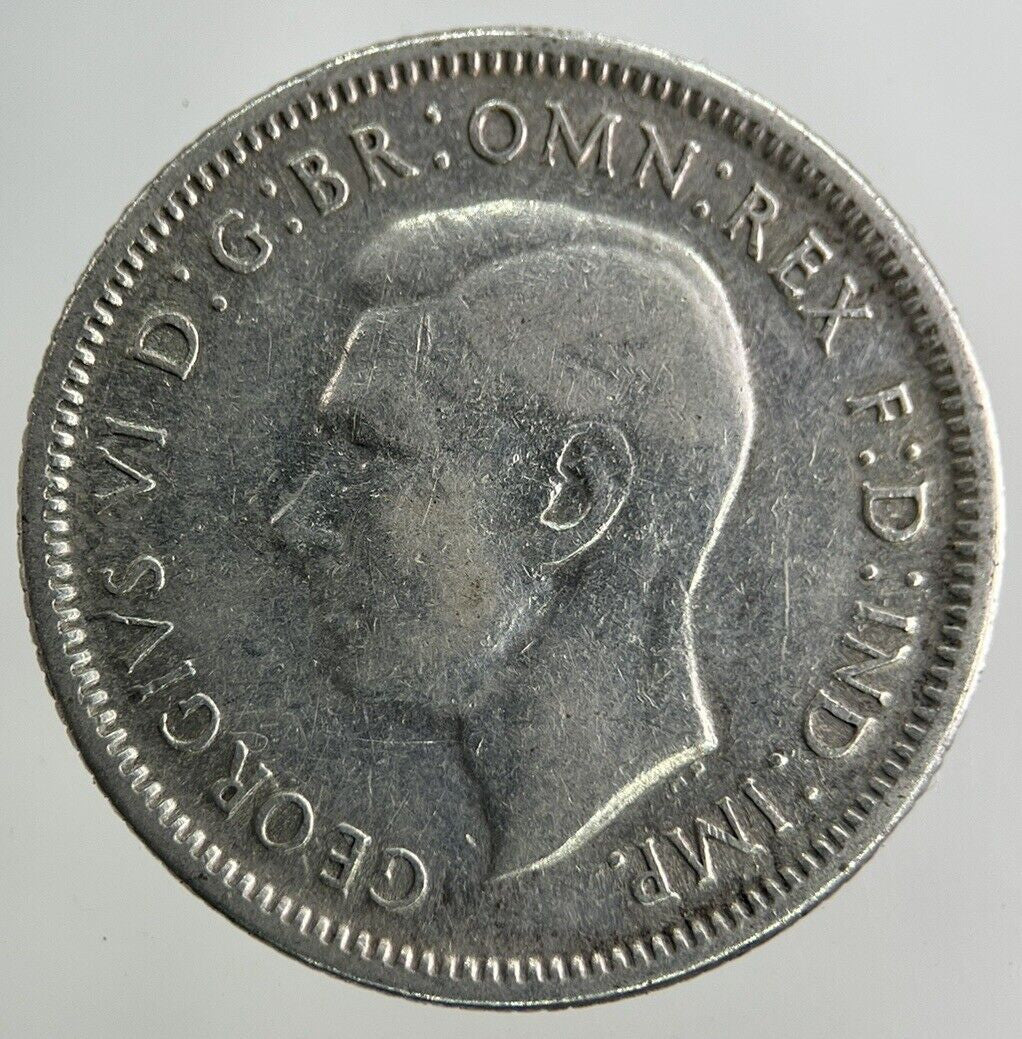 1944 - S Australia Shilling Silver Coin | Fine Collectable Grade
