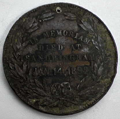 1892 Duke Of Clarence & Avondale Died Medal | Collectable Grade | a1202