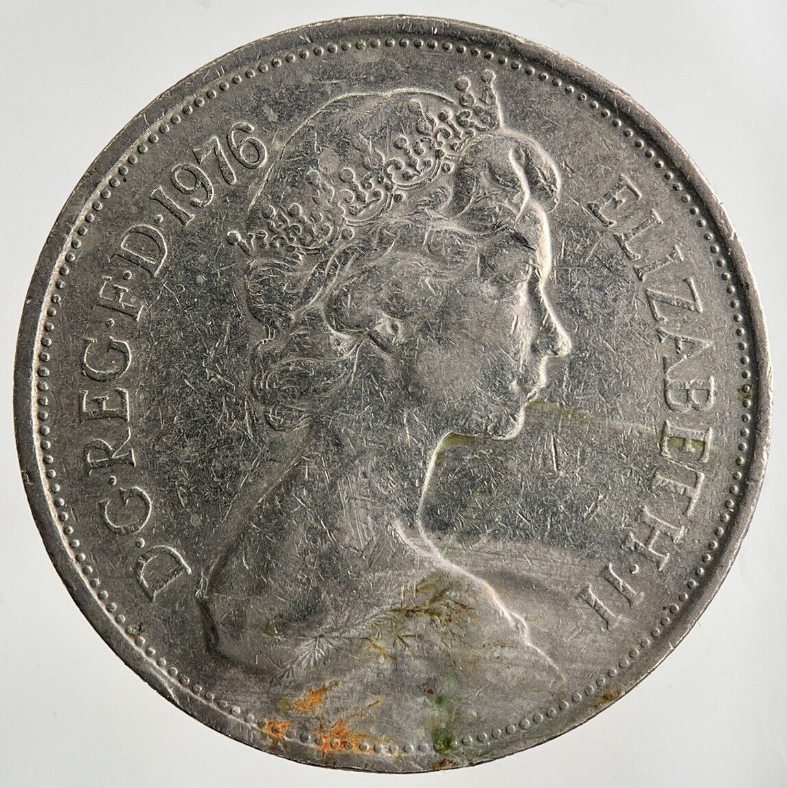 1976 Elizabeth II 2nd 10p Ten - Pence Coin | Fine Collectable Grade