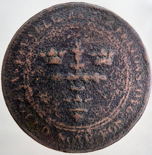 1812 Nottingham J M Fellows Token One Penny | Collectable Grade | a6556