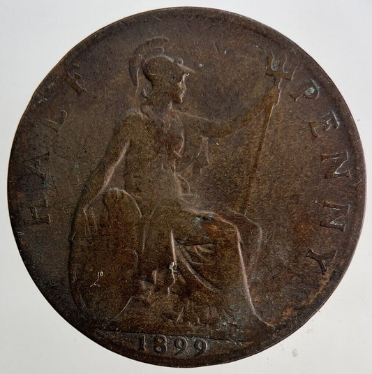 1899 Victoria Half - Penny Coin | Collectable Grade