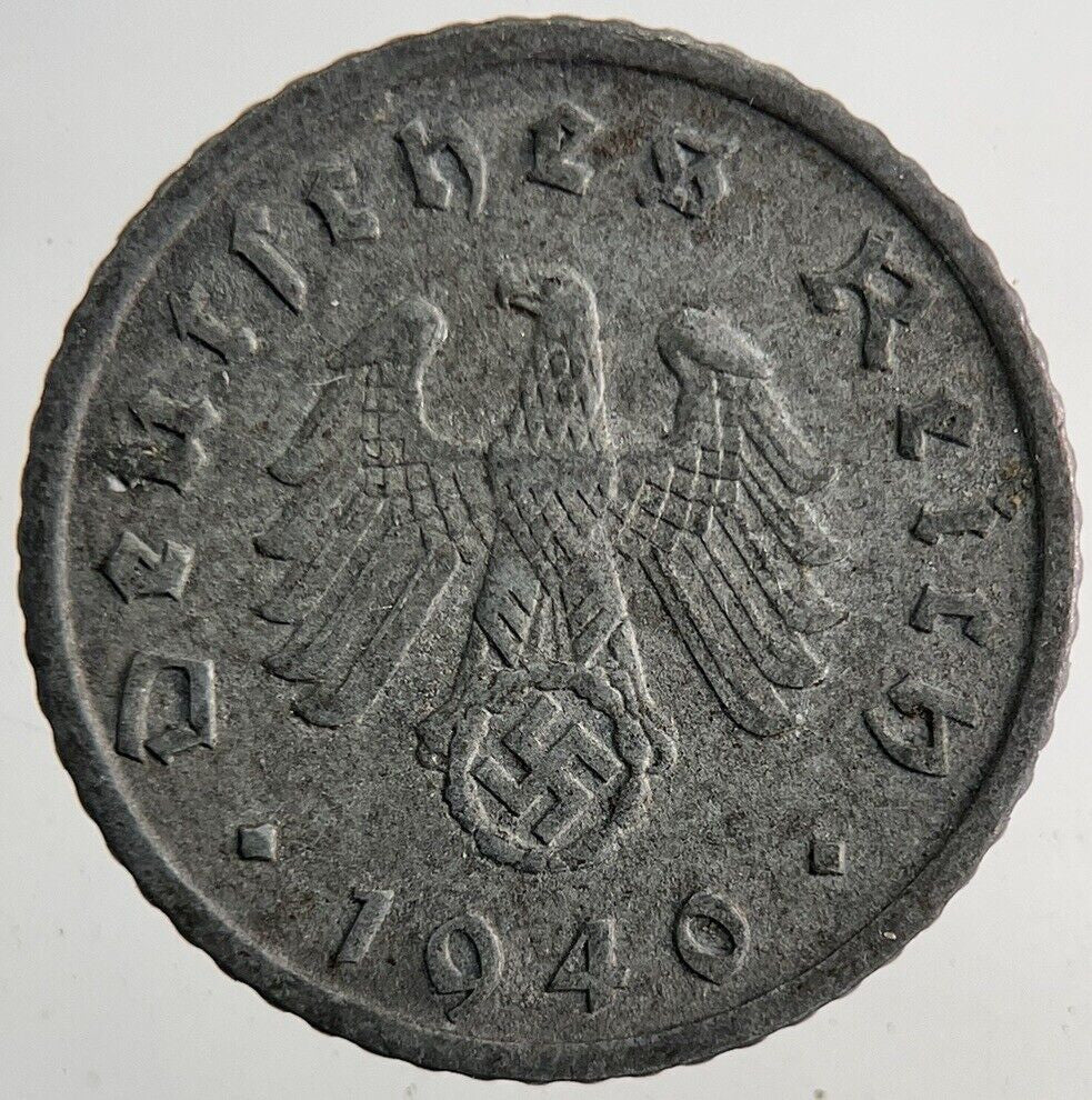 1940 Germany Nazi 5 Pfennig Coin | Very High Grade
