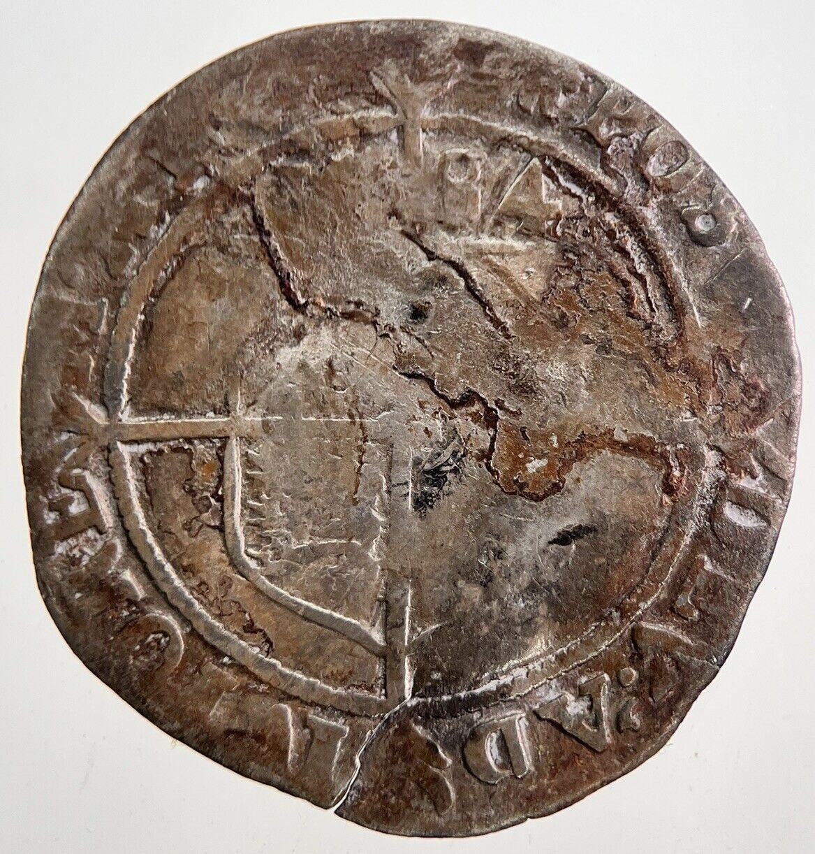 1584 Elizabeth I 1st Sixpence Hammered Silver Coin | Collectable Grade | a5798