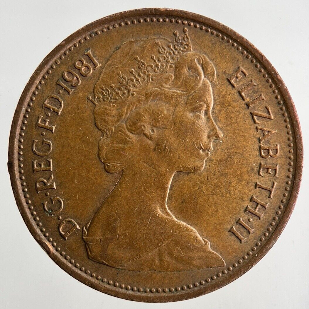 1981 Elizabeth II 2nd 2p Two - Pence Coin | Fine Collectable Grade