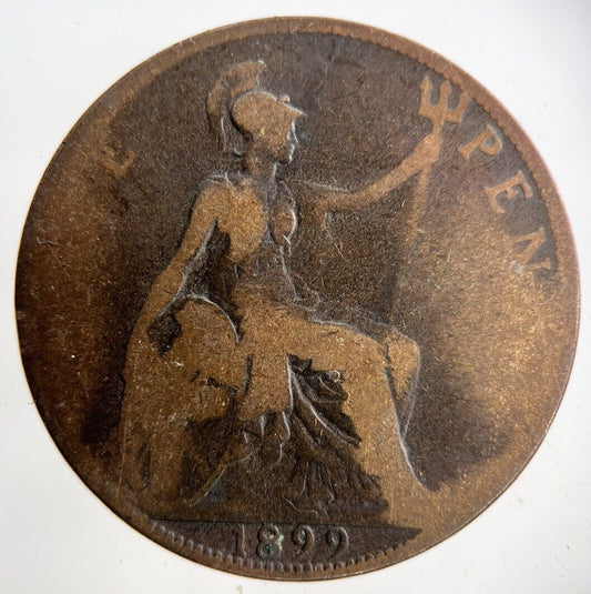 1899 Victoria One Penny Coin | Collectable Grade