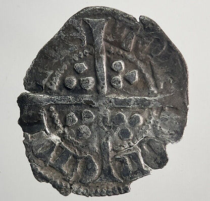 1279 - 1307 Edward I 1st Medieval Hammered Silver Half - Penny Coin | a9976