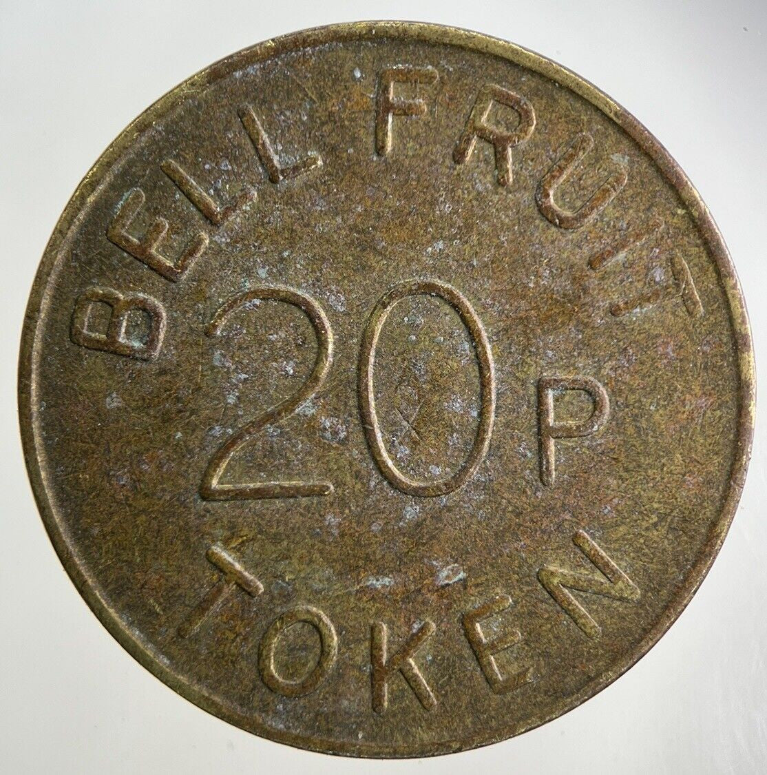 Bell Fruit 20p Token Coin | Fine Collectable Grade