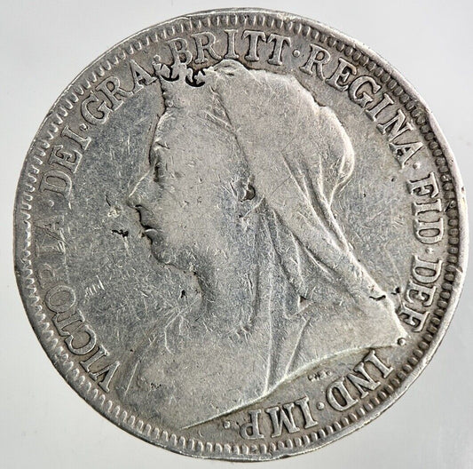 1900 Victoria Florin Silver Coin | Fine Collectable Grade
