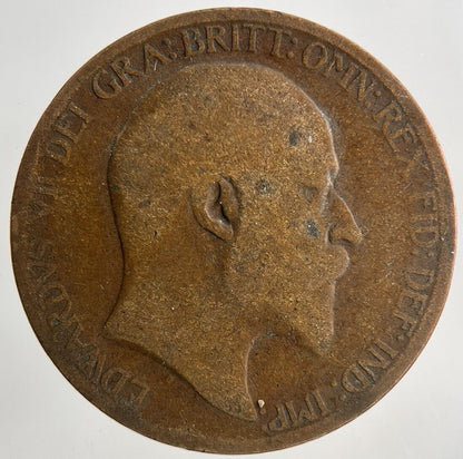 1908 Edward VII Half-Penny Coin | Collectable Grade