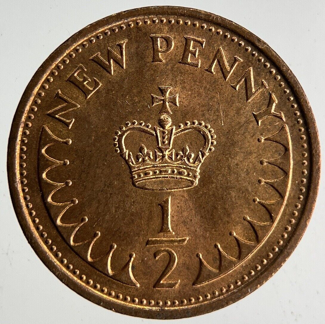 1979 Elizabeth II 2nd New Half - Penny Coin | Very Fine Grade
