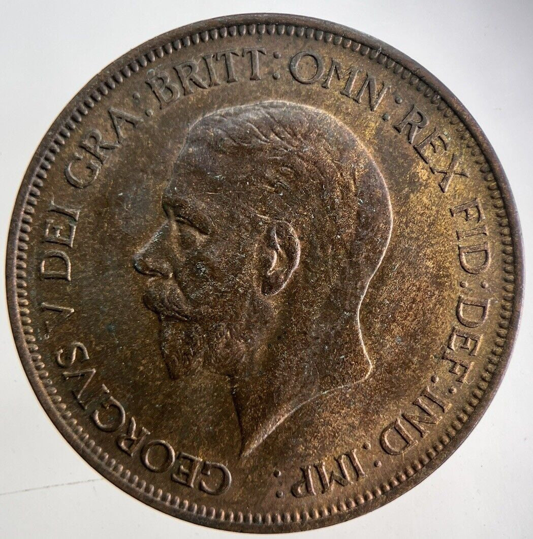 1936 George V One Penny Coin | Very High Grade