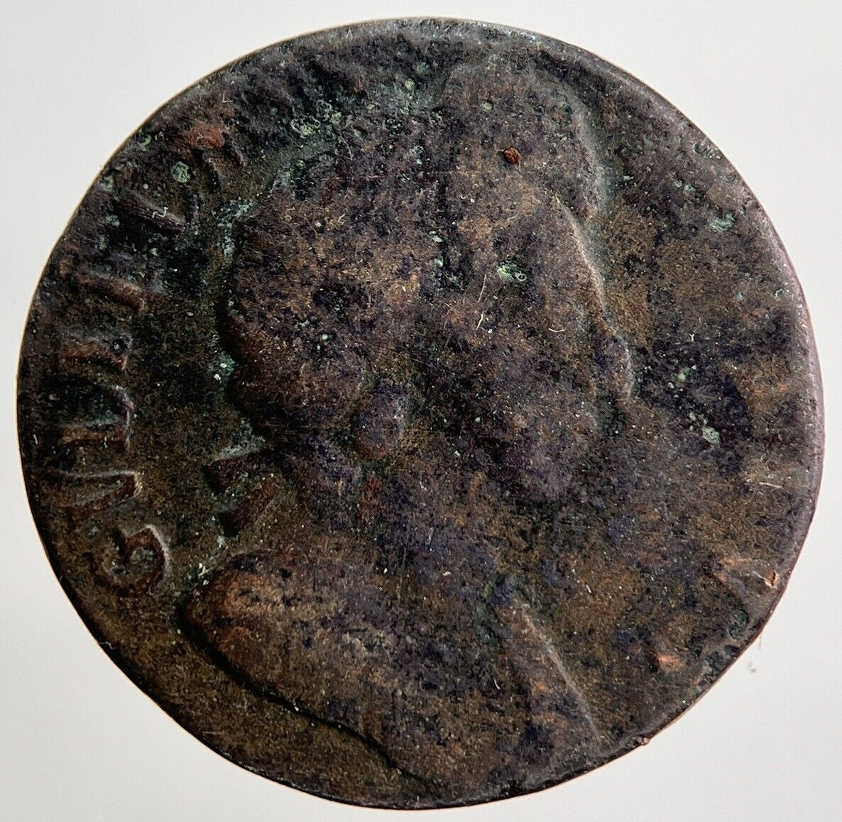 1696 William III Farthing Coin | Collectable Grade | a2035