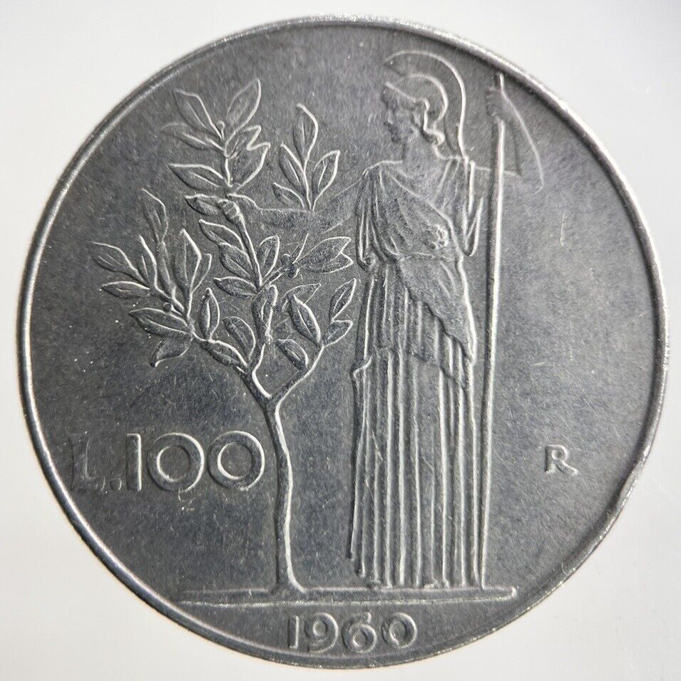1960 Italy 100 Lira Coin | Fine Collectable Grade