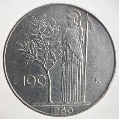 1960 Italy 100 Lira Coin | Fine Collectable Grade