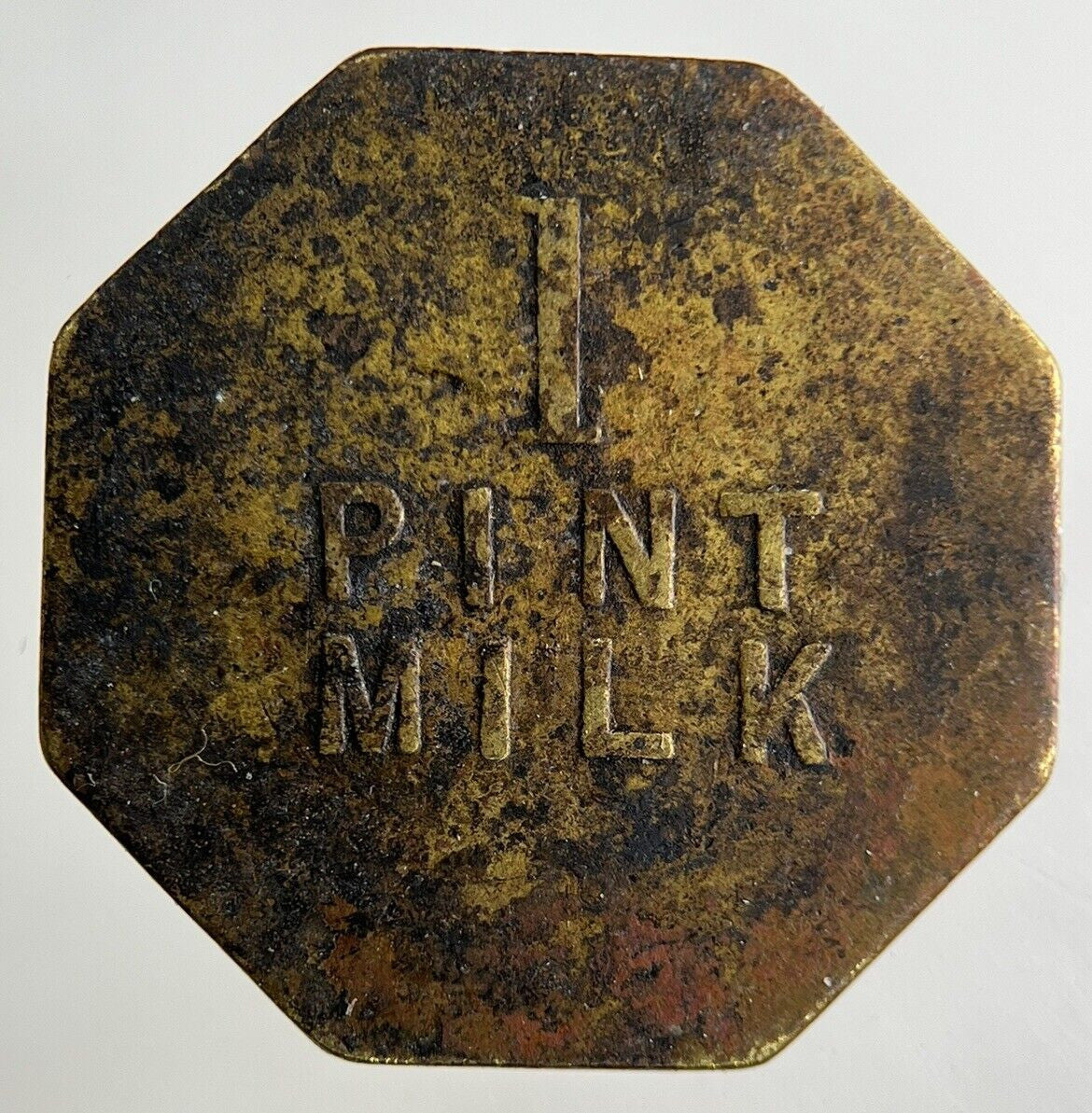 British Folkestone Co - Op 1 Pint Milk Token Coin | Collectable Grade