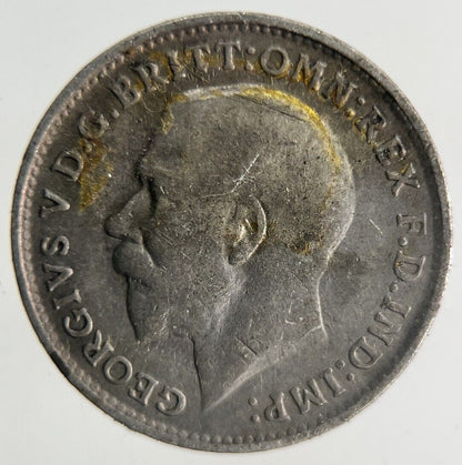 1914 George V Threepence Silver Coin | Fine Collectable Grade